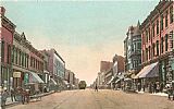 Norman Parkinson West Park Street, Butte, Montana painting